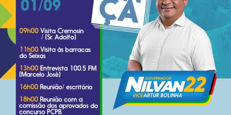 Nilvan visita comerciantes, inaugura comitê e concede entrevista ao 360 Graus na Rádio 100.5 FM Líder