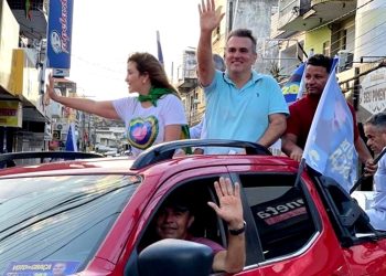 ONDA DO VOTO DE GRAÇA- Pastor Sérgio, sucesso de carreata e adesão de 8 candidatos do PL, PTB e MDB