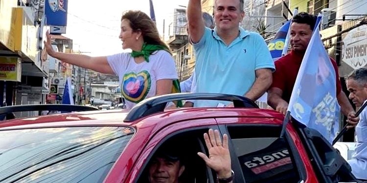 ONDA DO VOTO DE GRAÇA- Pastor Sérgio, sucesso de carreata e adesão de 8 candidatos do PL, PTB e MDB