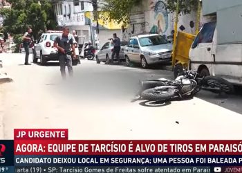 Candidato a governador de SP, Tarcísio de Freitas, suspende atividade de campanha após tiroteio