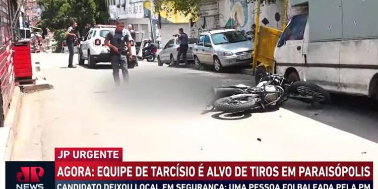 Candidato a governador de SP, Tarcísio de Freitas, suspende atividade de campanha após tiroteio