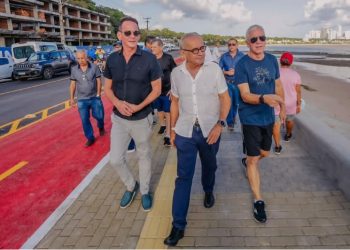 AV CABO BRANCO- Cícero entrega obras de reestruturação de calçada e ciclovia e devolve beleza e segurança