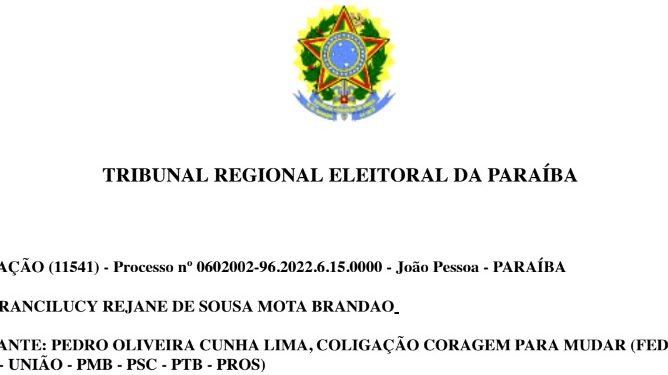 Justiça Eleitoral determina retirada de inserção de João Azevedo com fake news contra Pedro