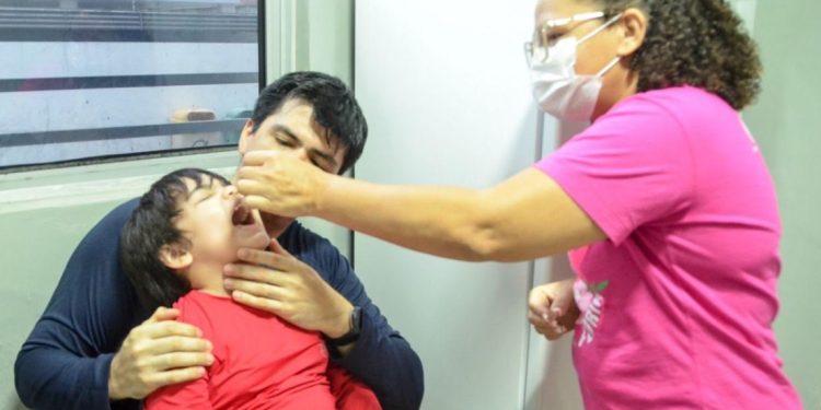 VÍDEO- João Pessoa comemora 1º lugar no ranking nacional de vacinação contra poliomielite