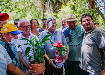 PARQUE CUIÁ- Prefeito e governador visitam área e parceria deve concretizar projeto na Zona Sul da Capital