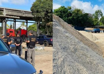 Polícia Federal deflagra Operação em combate a extração ilegal de areia na Paraíba