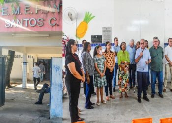 Cícero assina ordem de serviço para reestruturação de escola e de Centro de Educação Infantil na Penha