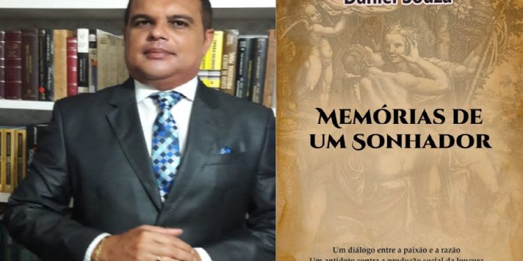 Advogado e escritor Daniel Souza lança “Memórias de Um Sonhador” no auditório da OAB nesta 6ª às 14h