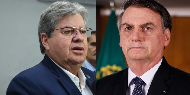 João Azevedo não veta projeto, e lei do título de cidadão paraibano a Bolsonaro é publicada no Diário Oficial