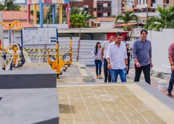 Prefeito em exercício de JP, Léo Bezerra visita obras e destaca ações da gestão em toda a cidade