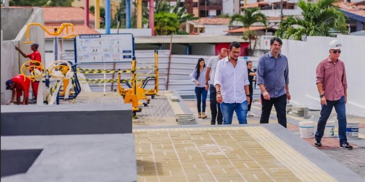 Prefeito em exercício de JP, Léo Bezerra visita obras e destaca ações da gestão em toda a cidade