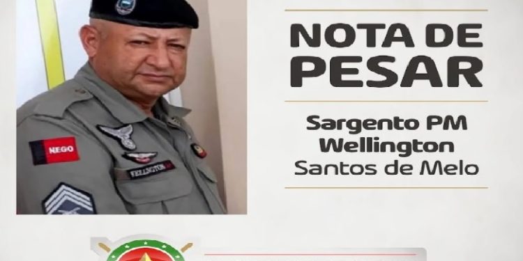 Clube dos Oficiais lamenta morte do Sargento PM Wellington e cobra providências das autoridades com segurança
