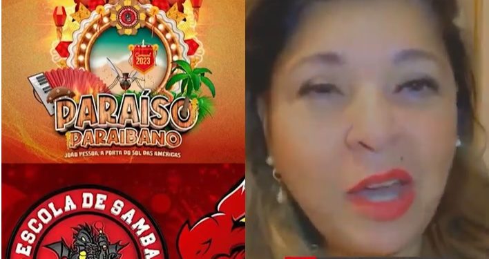 VÍDEO- Roberta Miranda parabeniza Dragões da Real por homenagem a João Pessoa no Carnaval de SP