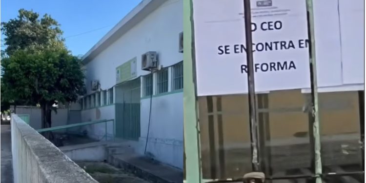 VÍDEO- Nicola diz que CEO em Santa Rita foi interditado, gestão alega reforma, mas não tem operário