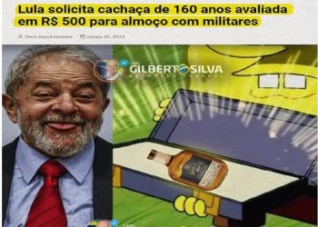 CACHAÇA NO ALMOÇO- Deputado Cabo Gilberto expõe exigência de Lula, “É você quem paga”