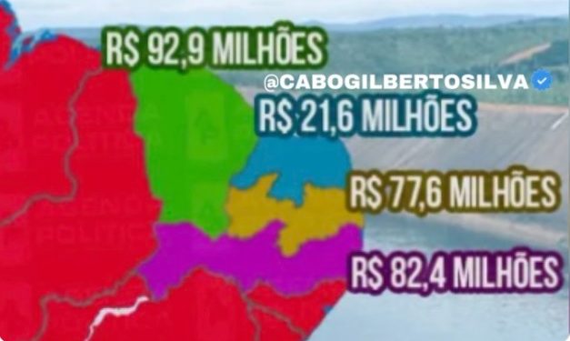 Deputado Cabo Gilberto critica Lula que retribui votação dos nordestinos com altas tarifas por águas do SF