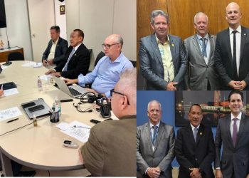 Cel Francisco debate pautas da categoria na Feneme e integra comitiva em visita a congressistas em Brasília
