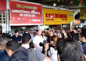 VÍDEO- Morador de Mangabeira deputado Cabo Gilberto participa de comemoração do aniversário do bairro