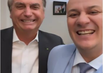 Deputado Cabo Gilberto registra encontro com Bolsonaro, “Muito bom encontrar nosso capitão”