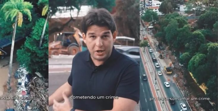 VÍDEO- Vereador Milanez Neto denuncia supostos crimes ambientais em construção de prédio na Capital