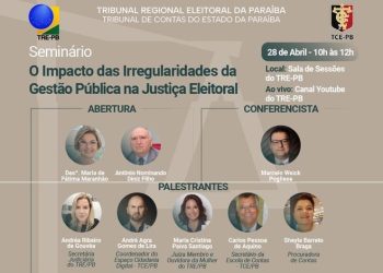 TCE e TRE promovem seminário: “Impacto das irregularidades da gestão pública na Justiça Eleitoral”