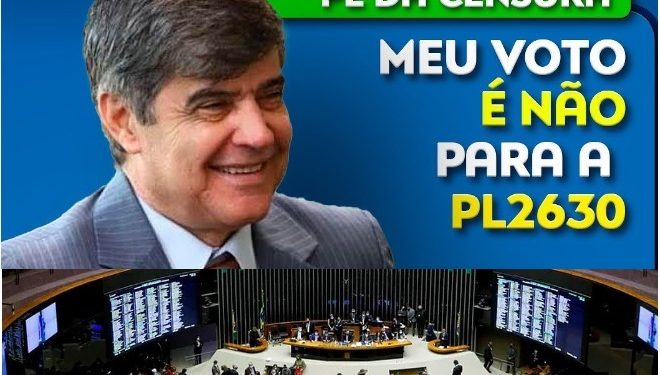 Wellington Roberto anuncia voto contra o PL 2630, “Não podemos permitir esse atentado à democracia”