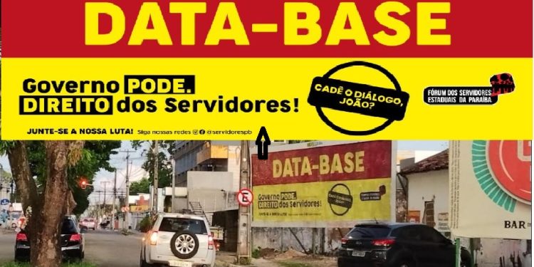 CADÊ O DIÁLOGO JOÃO?- Campanha do Fórum dos Servidores da Paraíba cobra do Governo cumprimento da data-base