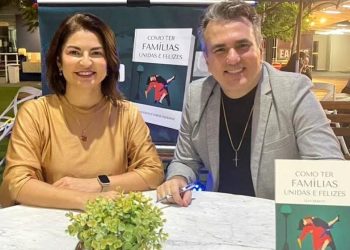 Pastor Sérgio e Samara Queiroz lançam o livro “Como ter famílias unidas e felizes” neste sábado na Cidade Viva