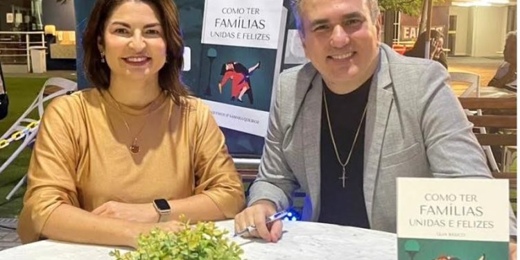 Pastor Sérgio e Samara Queiroz lançam o livro “Como ter famílias unidas e felizes” neste sábado na Cidade Viva