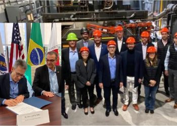 Governador Zema vai aos Estados Unidos e assina instalação da Boston Metal que vai gerar mil empregos em MG