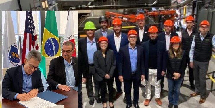 Governador Zema vai aos Estados Unidos e assina instalação da Boston Metal que vai gerar mil empregos em MG