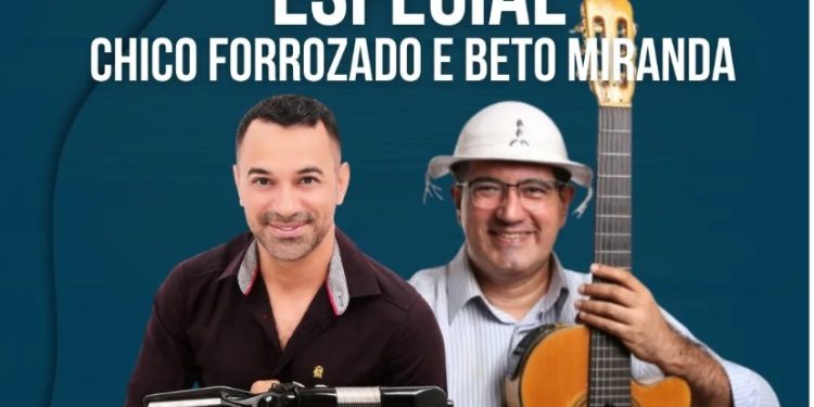 AO VIVO- Chico Forrozado e Beto Miranda, no Especial de São João, na João Pessoa FM, nesta 6ª às 12h
