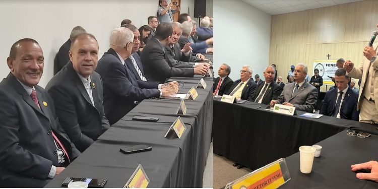 Encontro Nacional dos Oficiais debate com deputados federais em Brasília pautas da segurança pública
