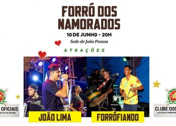 Cantor João Lima é atração no tradicional “Forró dos Namorados” no Clube dos Oficiais neste sábado