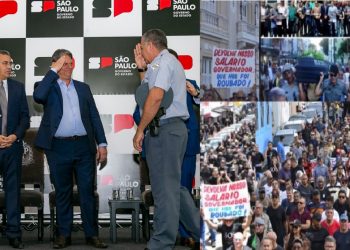 Em 5 meses no Governo, Tarcísio sanciona lei de aumento de até 31% a policiais de SP, já na Paraíba….