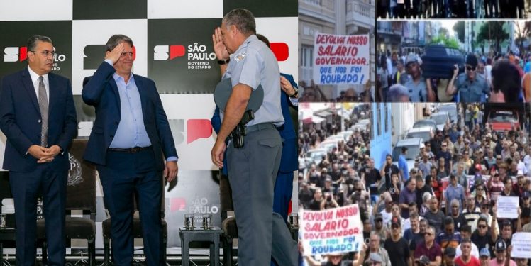 Em 5 meses no Governo, Tarcísio sanciona lei de aumento de até 31% a policiais de SP, já na Paraíba….