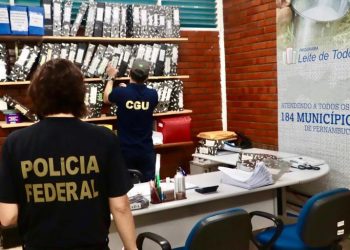 Operação da PF mira escândalo e corrupção na distribuição de leite a carentes pelo Governo de PE