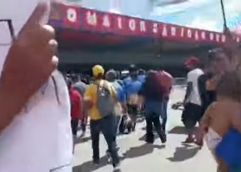 VÍDEO- Ambulantes encontram prefeito Bruno no Parque do Povo e cobram, “Queremos trabalhar”