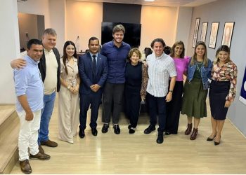 Veneziano, Nilda e Bruno recebem secretário do MJ e anunciam Casa da Mulher Brasileira em CG