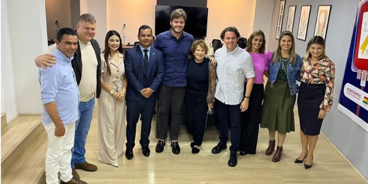 Veneziano, Nilda e Bruno recebem secretário do MJ e anunciam Casa da Mulher Brasileira em CG
