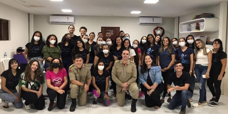 Bombeiros realizam curso de primeiros socorros para o IBP-AMA- Amigos do Autista de CG nesta 4ª