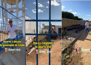 Deputado Cabo Gilberto mostra descaso do Governo e a falta de água à população de Riacho dos Cavalos