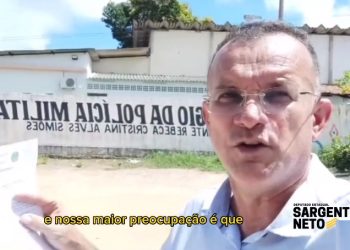 VÍDEO-Deputado Sargento Neto anuncia luta em defesa dos alunos e dos colégios militares na Paraíba