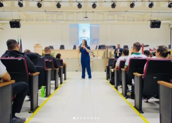 Diretoria da Aspol fala a alunos do curso de formação sobre papel da entidade e perspectiva da carreira