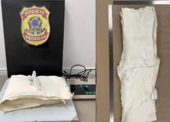 Polícia Federal prende homem com 3,4 kg de cocaína no corpo no aeroporto da Grande João Pessoa