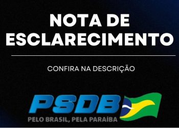 Diretório do PSDB da Paraíba divulga nota oficial sobre reprovação das contas de campanha pelo TRE