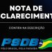 Diretório do PSDB da Paraíba divulga nota oficial sobre reprovação das contas de campanha pelo TRE