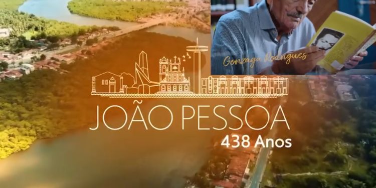 VÍDEO- TV Cabo Branco homenageia João Pessoa pelos 438 anos na crônica de Gonzaga Rodrigues