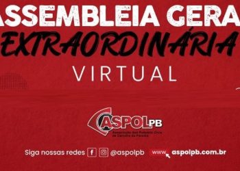 NESTA 2ª FEIRA- Aspol realiza Assembleia Geral para deliberar sobre plantão extraordinário dos policiais