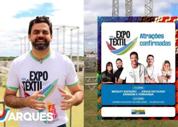 VÍDEO- Prefeito Dr Jarques, convida para Expotêxtil, maior Feira de Negócios da Paraíba, em São Bento